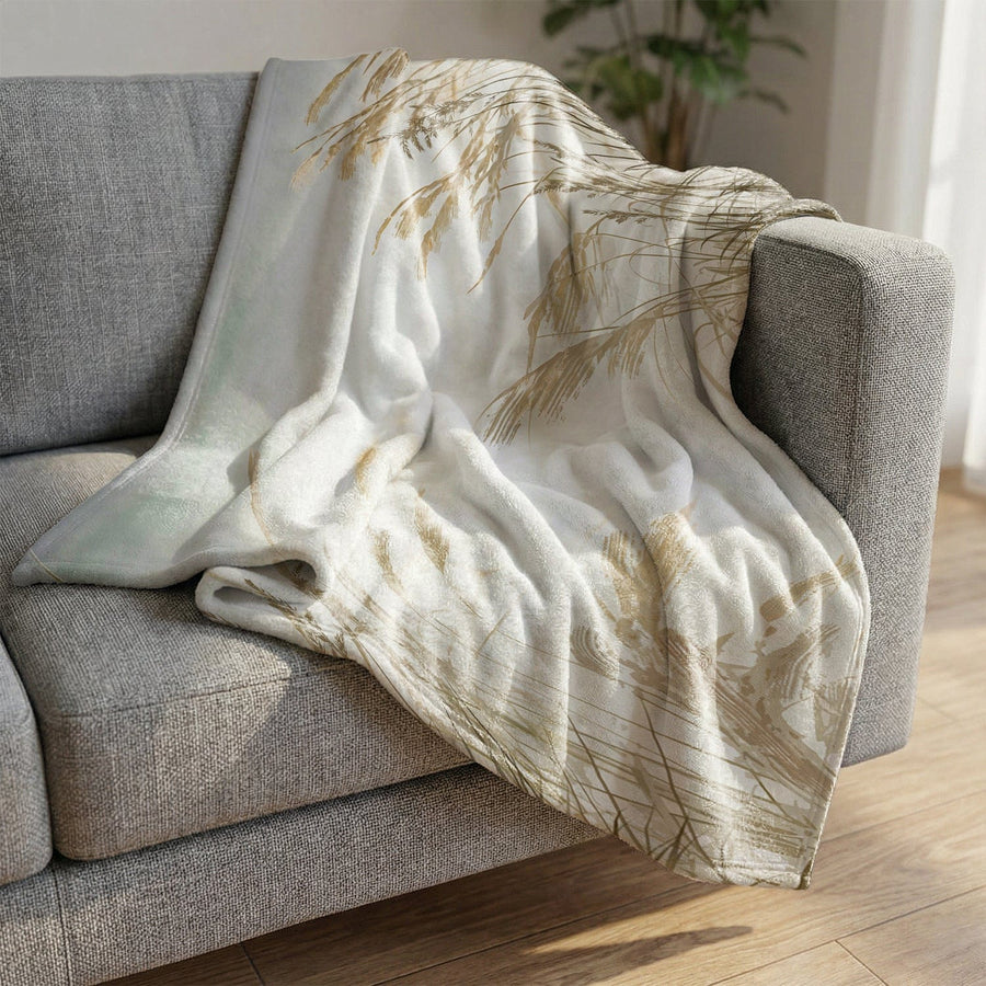 Seagrass Dreams Blanket Blanket Clock Canvas