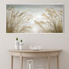 Seagrass Dreams Canvas Art Clock Canvas