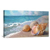 Seashell Treasures Canvas Art Clock Canvas