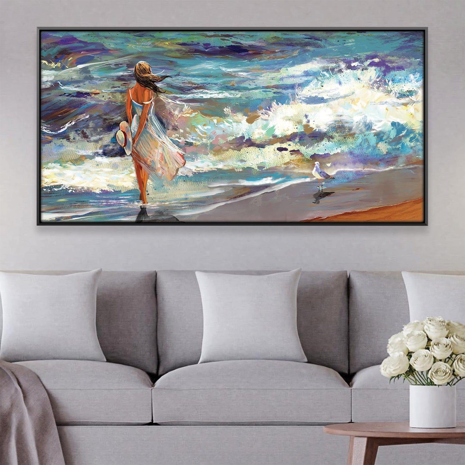 Seaside Soliloquy Canvas 20 x 10in / Canvas product thumbnail