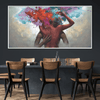 Sensual Embrace Canvas Art Clock Canvas