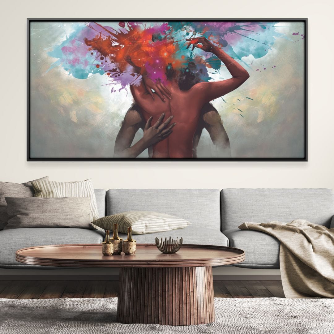 Sensual Embrace Canvas 20 x 10in / Canvas product thumbnail