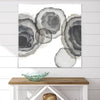 Serene Oscillations Canvas Art Clock Canvas