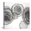 Serene Oscillations Canvas Art Clock Canvas
