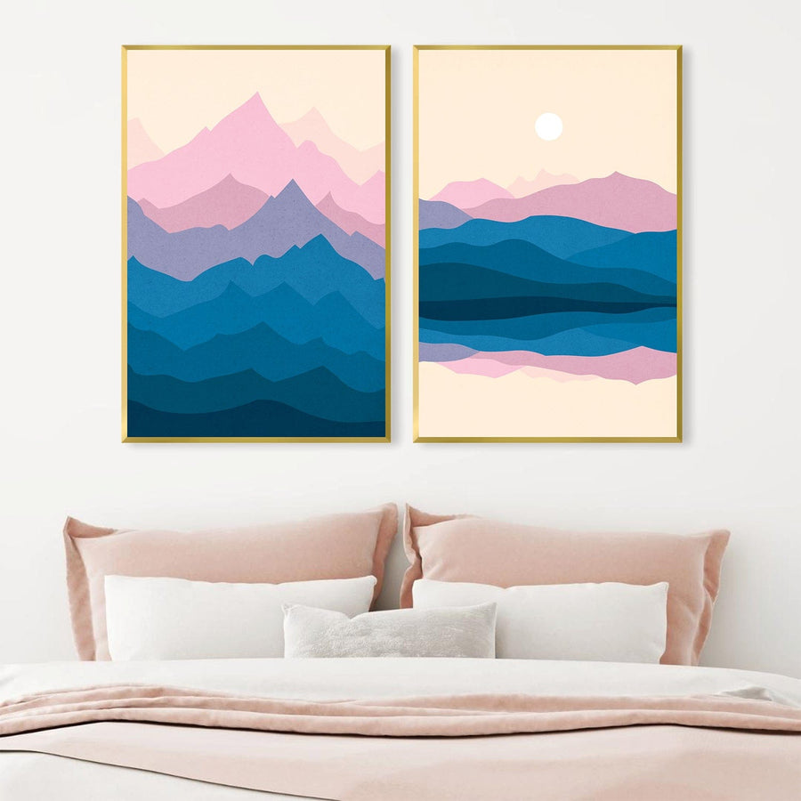 Serenity Landscape Canvas Art Clock Canvas