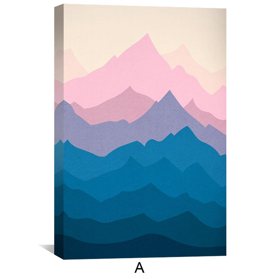 Serenity Landscape Canvas Art Clock Canvas