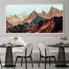 Serenity Ridge Canvas Art Clock Canvas