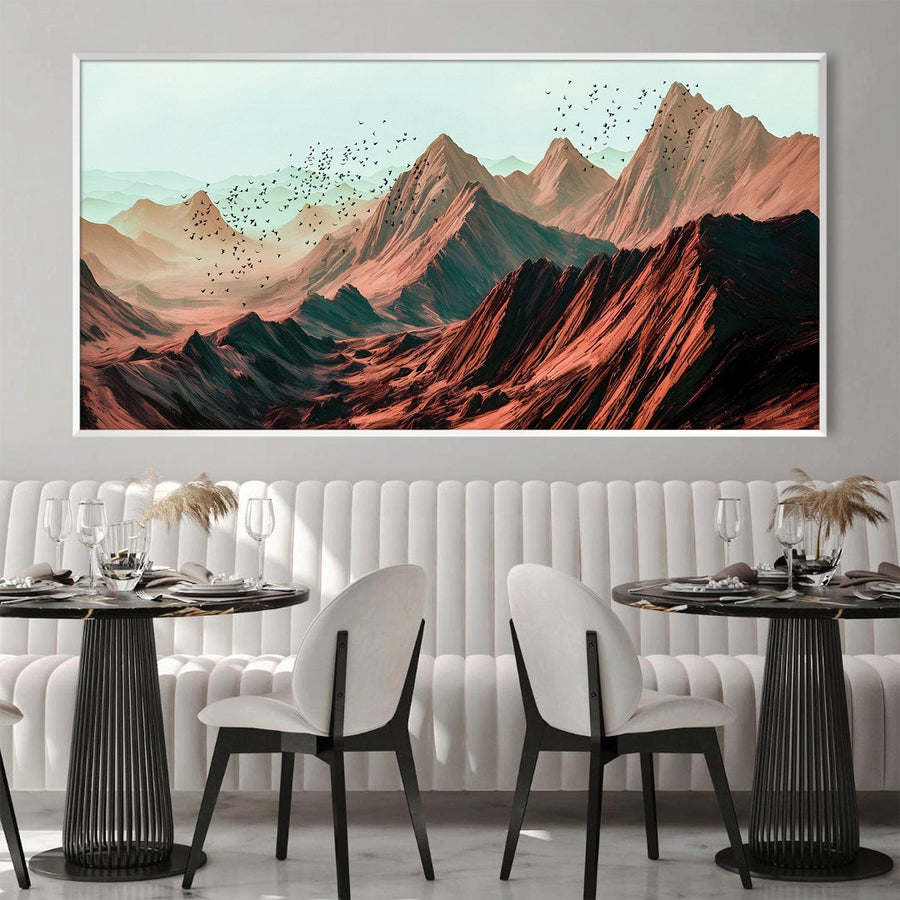 Serenity Ridge Canvas Art Clock Canvas