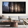 Shadows and Sunfire Canvas Art 20 x 10in / Canvas Clock Canvas