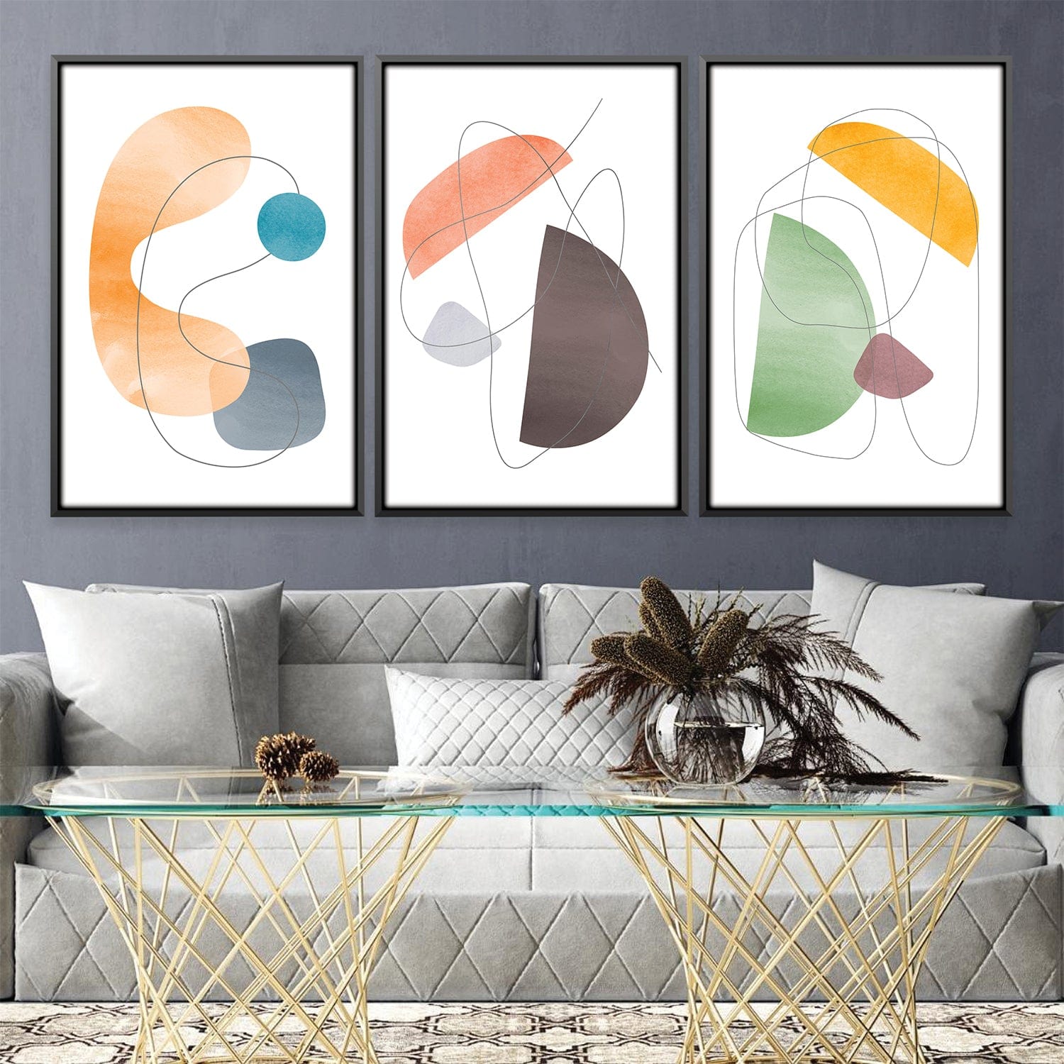 Shapes & Lines Canvas product thumbnail