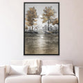 Shimmering Silence Canvas Art 12 x 18in / Canvas Clock Canvas