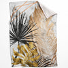 Shining Leaf B Blanket Blanket 75 x 100cm Clock Canvas