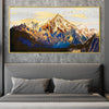 Shining Mountains Canvas - Single Panel Art Clock Canvas