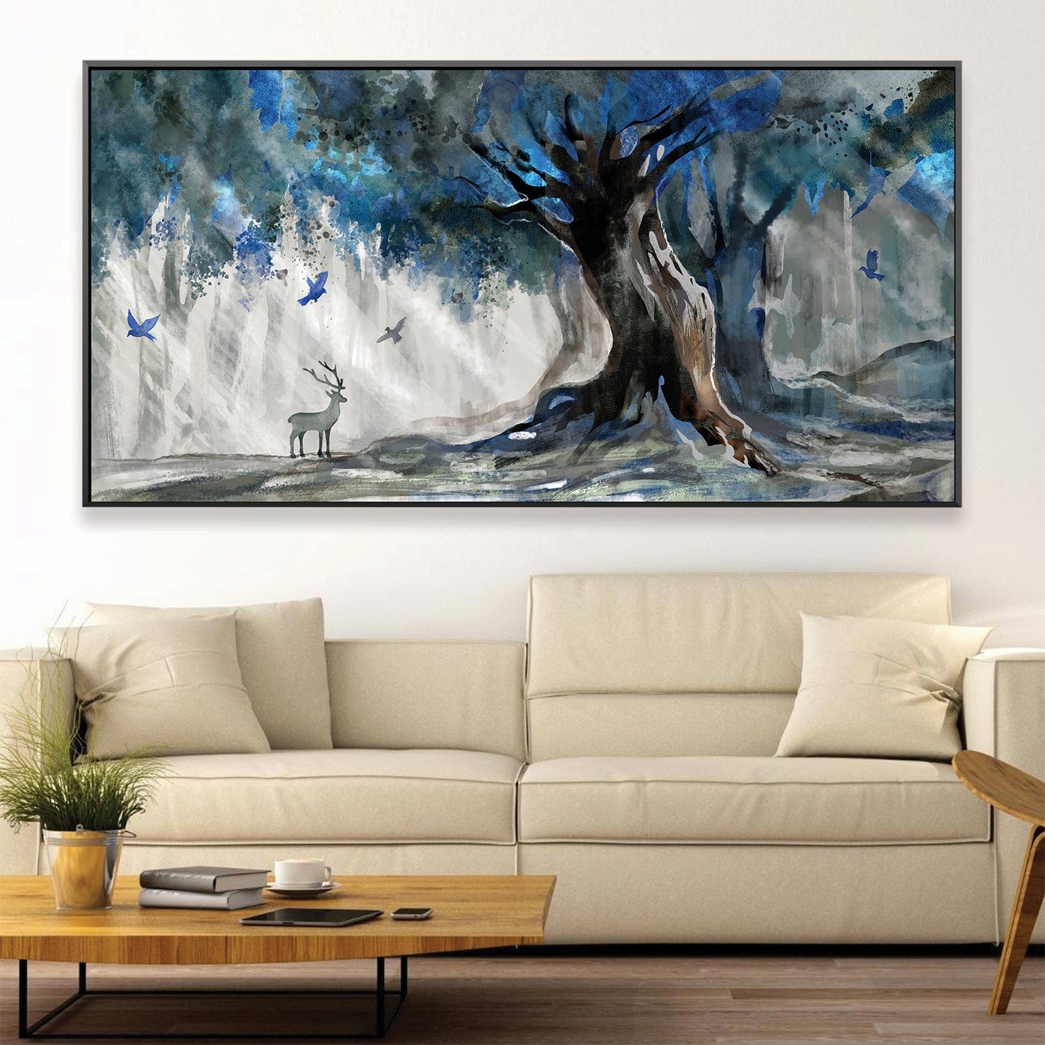 Silent Blue Canopy Canvas product thumbnail