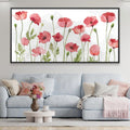 Simple Garden Canvas Art 50 x 25cm / Rolled Prints Clock Canvas