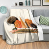 Simple Outdoors Blanket Blanket Clock Canvas