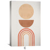 Simple Shapes Canvas Art Clock Canvas