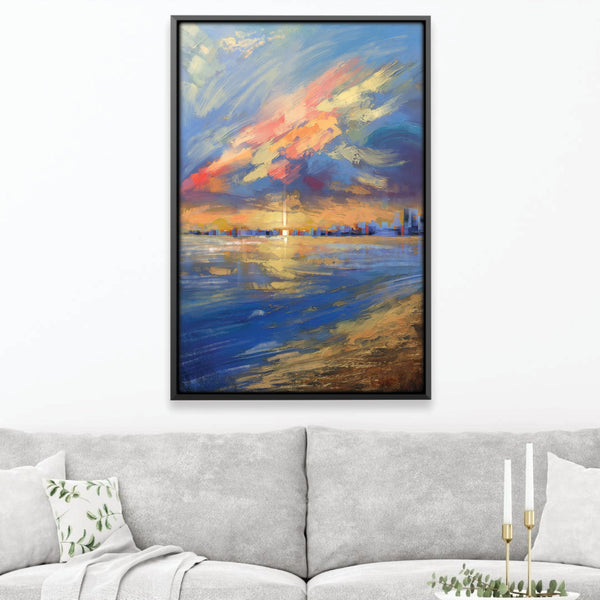 Skies Above Canvas Art 12 x 18in / Canvas Clock Canvas