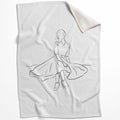 Skirts and Dresses B Blanket Blanket 75 x 100cm Clock Canvas
