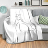 Skirts and Dresses C Blanket Blanket Clock Canvas