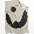 Sky Cycle A Blanket Blanket 75 x 100cm Clock Canvas