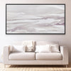 Slate Symphony Canvas Art 50 x 25cm / Unframed Canvas Print Clock Canvas