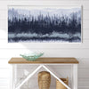 Slated Forest Canvas - Single Panel Art Clock Canvas