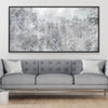 Snowy Forest Canvas Art Clock Canvas