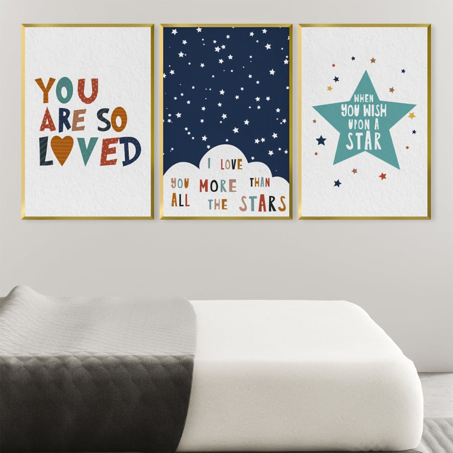 So Loved Canvas Art Clock Canvas