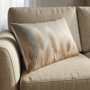 Soft Field Breeze Cushion Cushion 13 x 19in Clock Canvas
