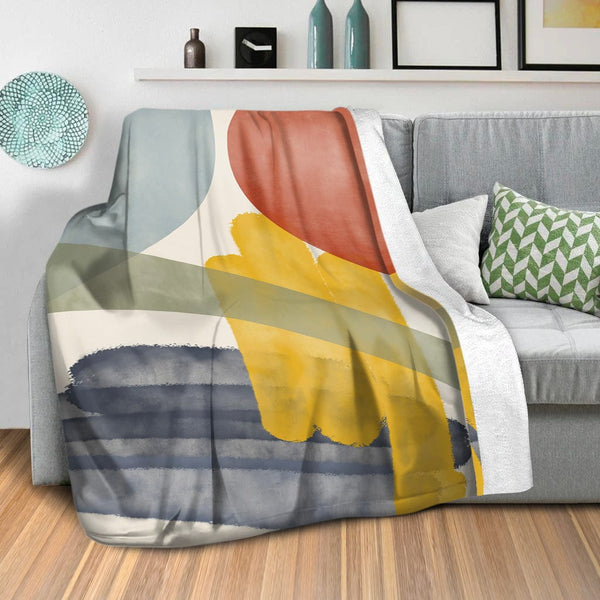 Soft Pallet A Blanket Blanket Clock Canvas