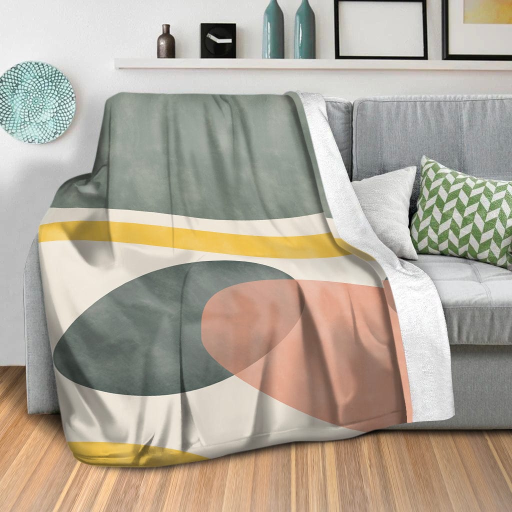 Soft Pallet B Blanket Blanket Clock Canvas