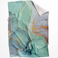 Soft Watercolor A Blanket Blanket 75 x 100cm Clock Canvas