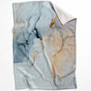 Soft Watercolor B Blanket Blanket 75 x 100cm Clock Canvas