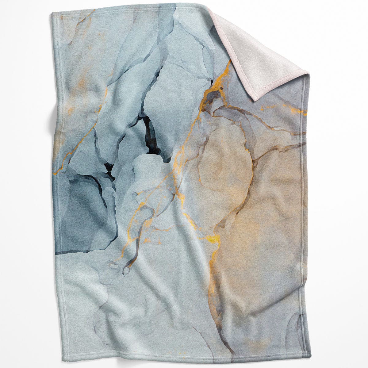 Soft Watercolor B Blanket Blanket 75 x 100cm Clock Canvas