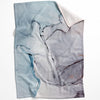 Soft Watercolor C Blanket Blanket 75 x 100cm Clock Canvas