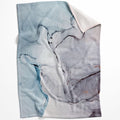Soft Watercolor C Blanket Blanket 75 x 100cm Clock Canvas