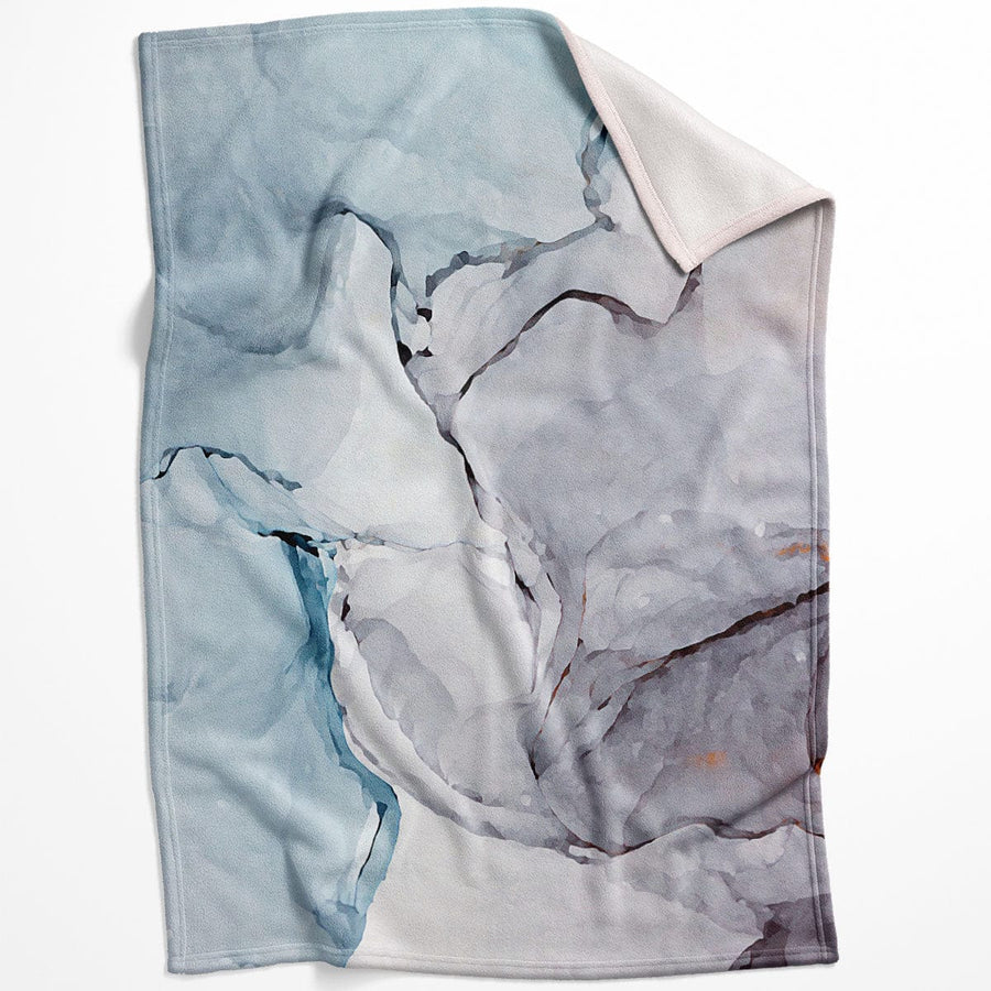 Soft Watercolor C Blanket Blanket 75 x 100cm Clock Canvas