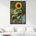 Sol Bloom Canvas Art 12 x 18in / Canvas Clock Canvas