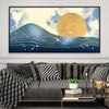 Solar Seascape Canvas Art Clock Canvas