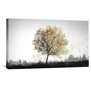 Solitary Shine Canvas Art Clock Canvas