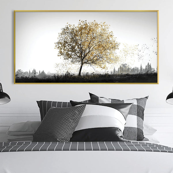 Solitary Shine Canvas Art Clock Canvas