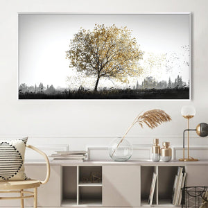 Solitary Shine Canvas Art Clock Canvas