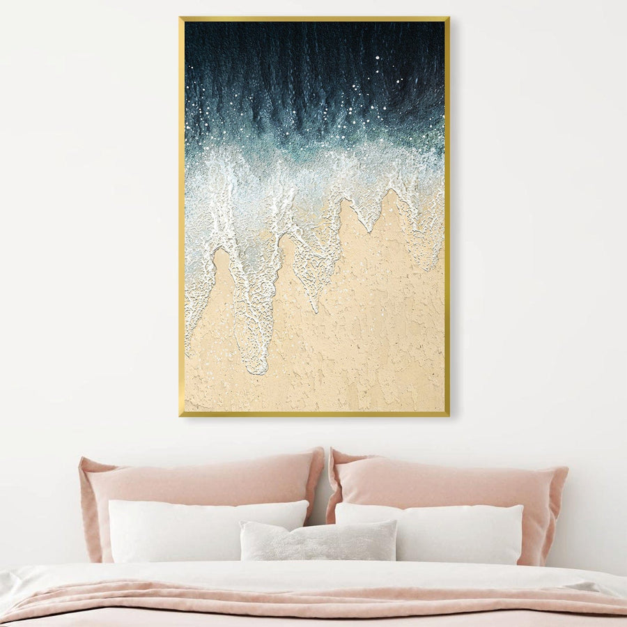 Sparkle Beaches Canvas Art Clock Canvas