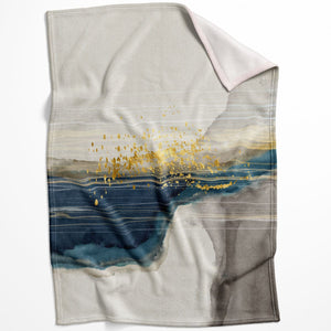 Spiritual Abstract A Blanket Blanket 75 x 100cm Clock Canvas
