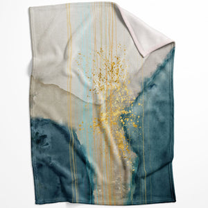 Spiritual Abstract B Blanket Blanket 75 x 100cm Clock Canvas