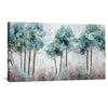 Splotted Forest Canvas Art Clock Canvas