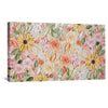 Spring Garden Canvas Art Clock Canvas