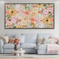 Spring Garden Canvas Art Clock Canvas