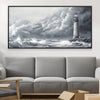 Storm watch Canvas Art 20 x 10in / Canvas Clock Canvas